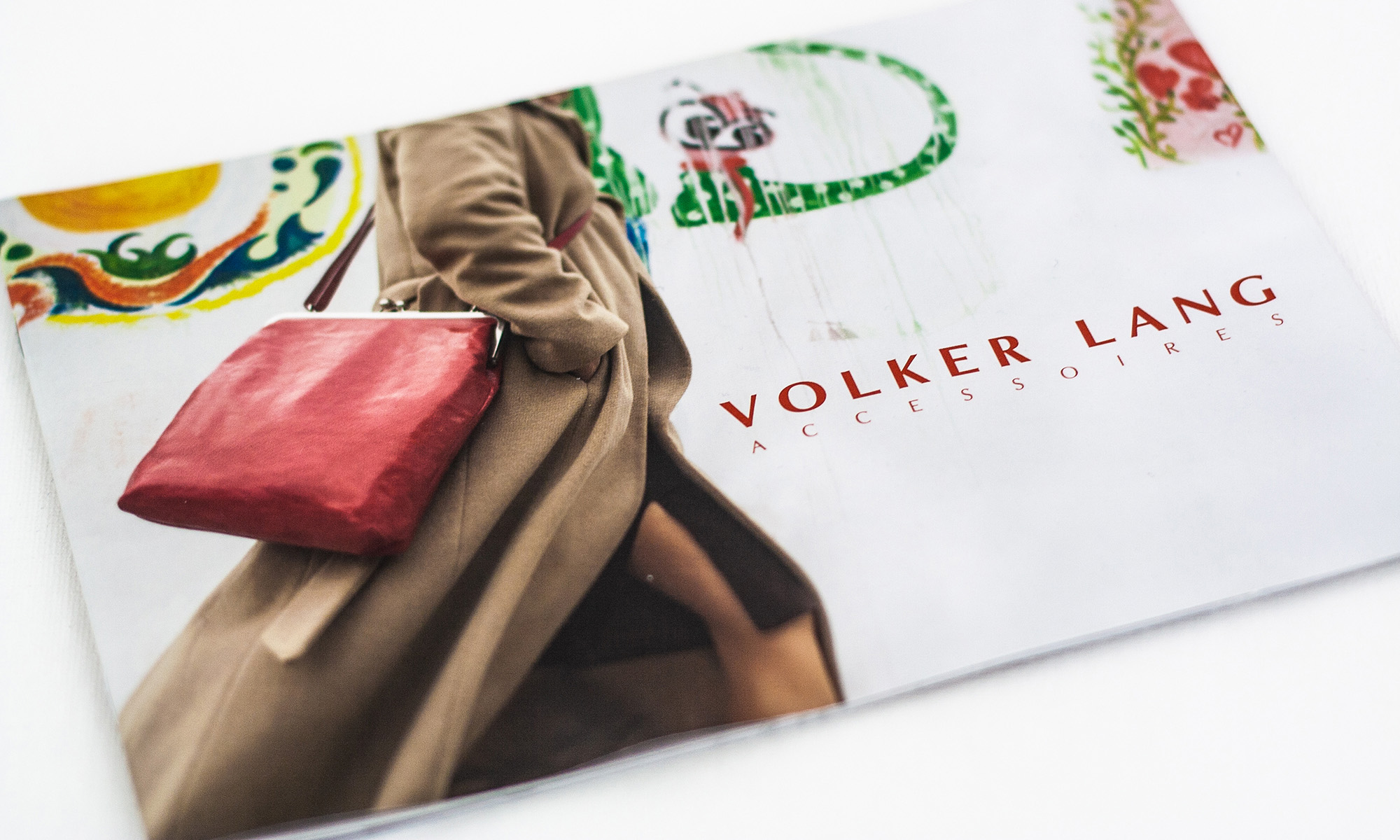 Volker Lang Coverseite mit Frau und roter Tasche